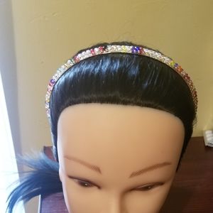 Crystals Pearls Hairband headband.